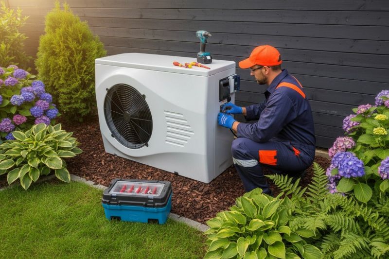 Heat Pump Installation detail